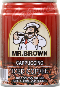 MR BROWN COFFEE DRINK -CAPPUCC伯朗咖啡-卡布其諾