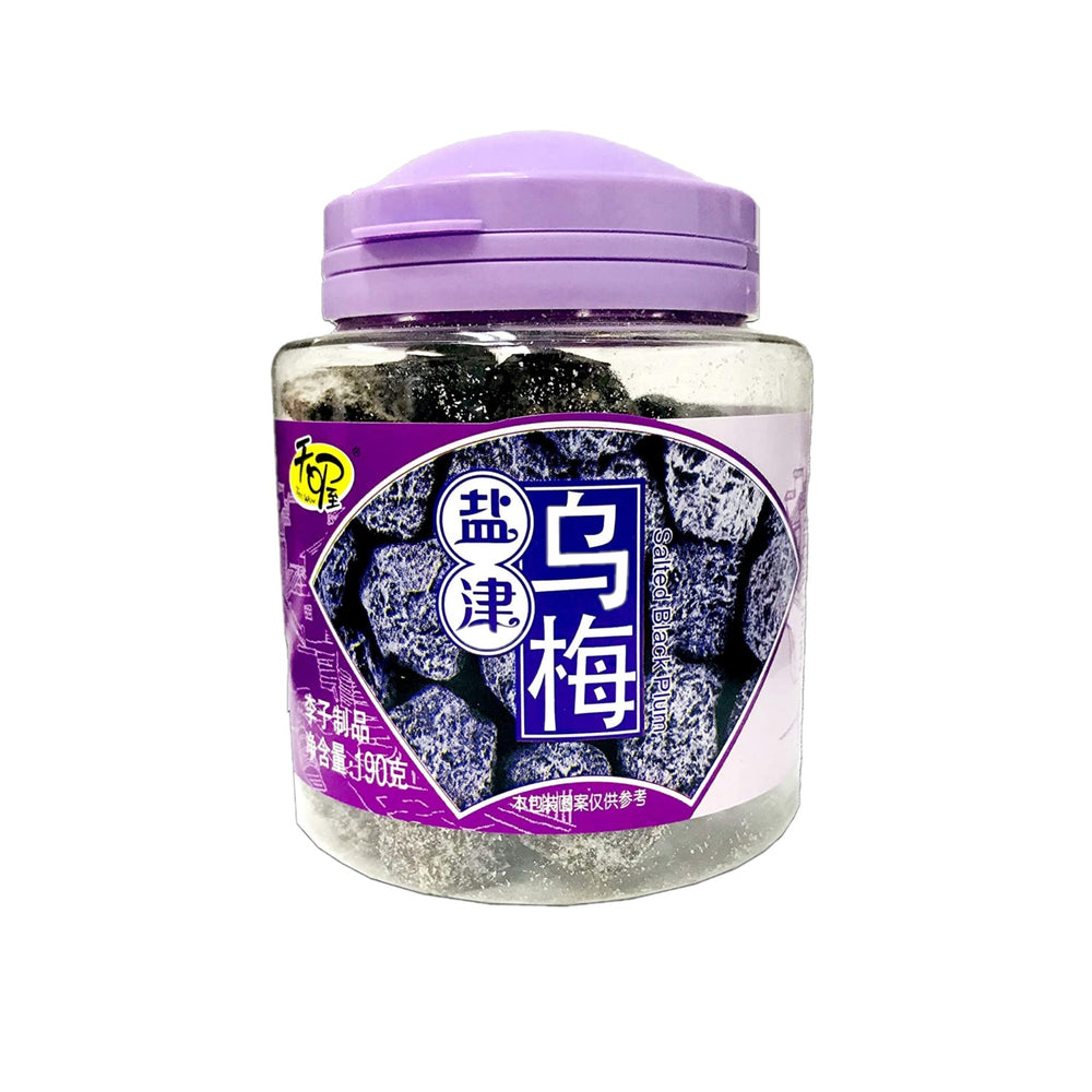 TENWOW SALTED DRIED BLACK BERRY 天喔鹽津鋪子烏梅