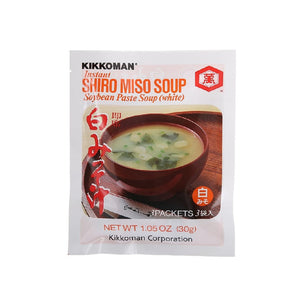 KIKKOMAN SHIRO MISO SOUP 萬字四郎味噌大醬湯