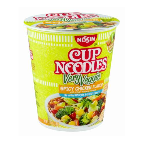 NISSIN CUP NOODLE VERY VEGGIE SPICY CHICKEN 日清辣雞味碗麵