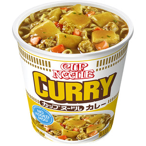 NISSIN CUP NOODLE CURRY 日清咖哩碗麵