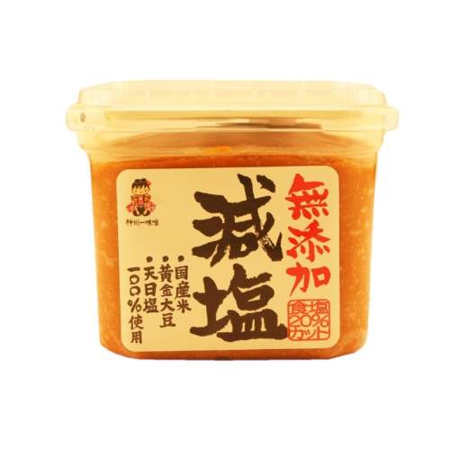 MUTENKA GENEN MISO SOYBEAN PASTE 無添加 減鹽 味增