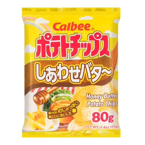 CALBEE POTATO CHIPS HONEY BUTTER卡樂比黃油蜂蜜薯片