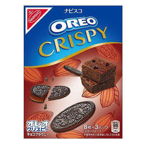 NABISCO OREO COOKIE CRISPY CHOCOLATE 奧利奧布朗尼夾心餅乾