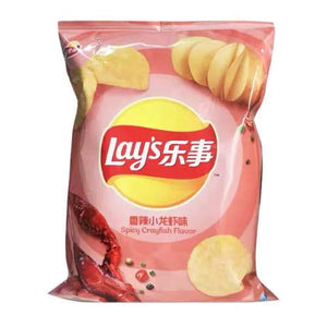 LAY'S POTATO CHIP SPICY CRAYFISH FLV 樂事薯片-香辣小龍蝦味