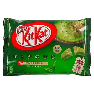 NESTLE KITKAT GREEN TEA MINI BISC雀巢抹茶巧克力餅乾