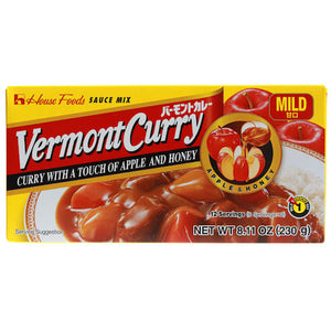 HOUSE FOODS VERMONT CURRY MILD 咖喱塊