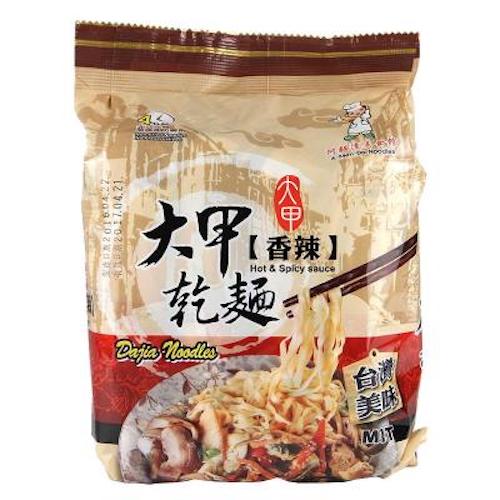 DAJIA NOODLES HOT& SPICY 大甲乾麵-香辣