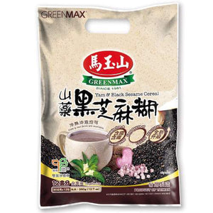 GREENMAX YAM & BLACK SESAME CEREAL 馬玉山山藥黑芝麻糊