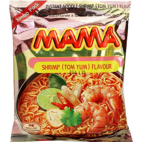 MAMA INST NOODLE TOM YUM SHRIMP 媽媽酸辣蝦麵