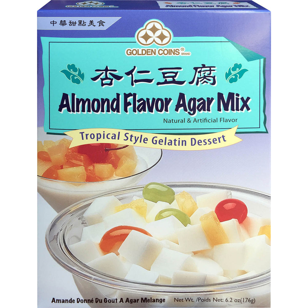 G/COIN ALMOND FLAVOR AGAR MIX 金元牌杏仁豆腐粉