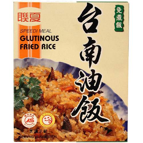 UTC GLUTINOUS FRIED RICE-VEG
聯夏牌免煮飯/台南油飯