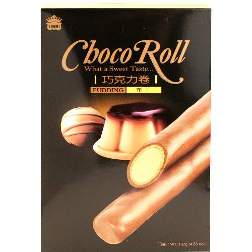 I MEI CHOCO ROLL PUDDING 義美牌 巧克力布丁卷