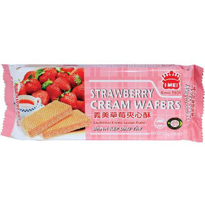 I MEI CREAM WAFER STRAWBERRY 義美草莓夾心酥