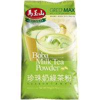 GREENMAX BOBA MLK TEA PWDR GREEN LG/BAG 馬玉山珍珠奶綠茶粉