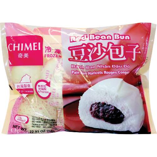 CHIMEI RED BEAN PASTE BUN 奇美 豆沙包子