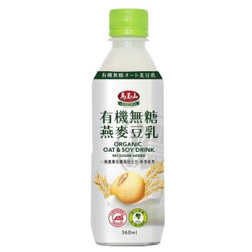 GREENMAX ORG OAT SOY DRINK 馬玉山有機無糖燕麥豆乳