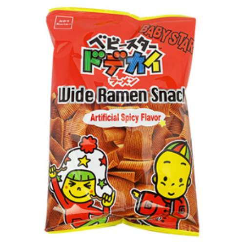 BABY STAR WIDE RAMEN SNACK ARTIFICIAL SPICY FLAVOR