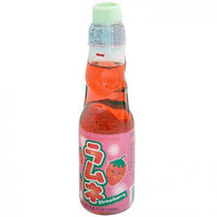 HATA SODA STRAWBERRY RAMUNE BOHATA飲料-草莓汽水