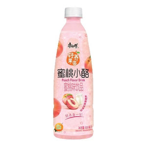 K.S.F PEACH FLAVOR DRINK 康師傅蜜桃小酪