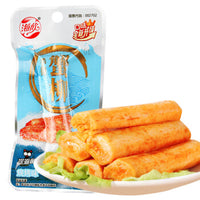 HAIXIN CRAB FLAVOR FISH & CARB STICKS 海欣手撕蟹柳-蟹肉味