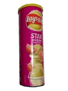 LAY'S POTATO CHIP-TOMATO
樂事罐裝鮮濃番茄味