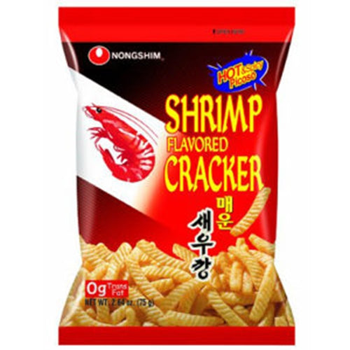 NONGSHIM SPICY SHRIMP CRACKERS農心辣蝦條