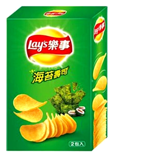 LAY'S CHIPS SEAWEED BOX
樂事洋芋片-海苔