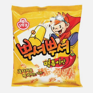 OTTOGI PPUSHU NOODLE SNACK DDUCKBOKI 韓國辣面乾脆