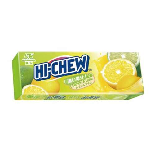 MORINAGA HI CHEW SOFT CANDY LEMON&LIME 森永檸檬萊姆軟糖