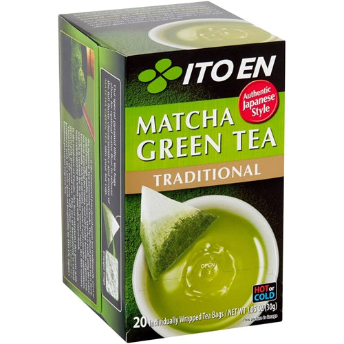 TEA BAG MATCHA GREEN TEA TRDTN 伊藤園綠茶包