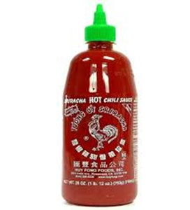 SRIRACHA CHILI SAUCE  是拉差香甜辣椒醬