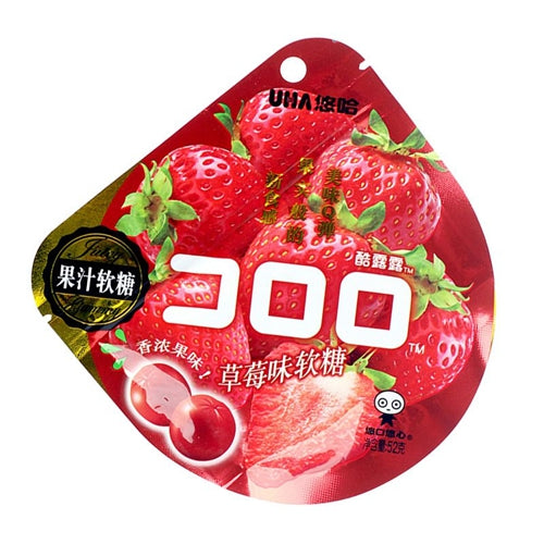 UHA  JUICE CANDY STRAWBERRY
UHA軟糖-草莓味