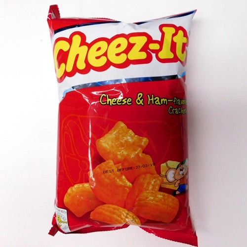 NUTRI SNACK CHEEZ-IT CHEESE AND HAM FLAVORED CRACKERS