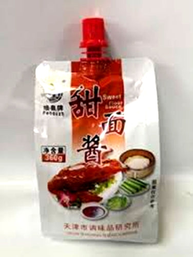 PENQUAN SWEET WHEAT PASTE 噴泉老天津甜麵醬