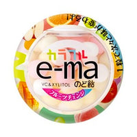 UHA E-MA SWEET CANDY -  COLORFUL FRUITS 味覺E-MA彩色糖