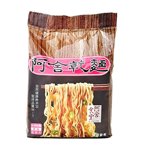 TAINAN NOODLE ORIGINAL FLAVOR
阿舍台南乾麵-原味