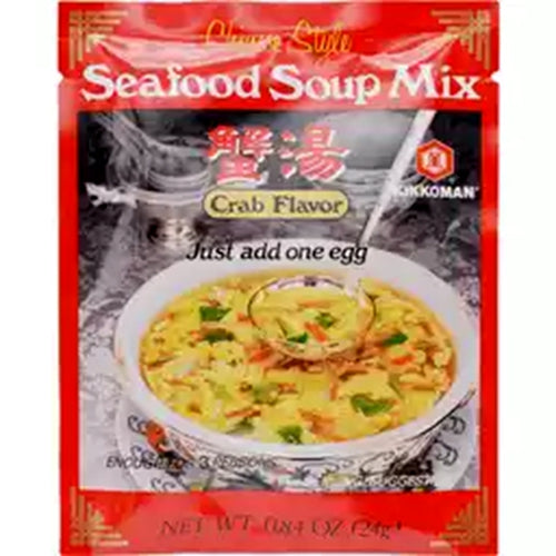 SEAFOOD SOUP MIX CRAB FLAVOR萬字 蟹蛋花湯粉 27921