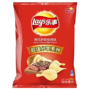 POTATO CHIP TEXAS BBQ FLAVOR（BIG BAG) 樂事薯片得克薩斯燒烤味（大）