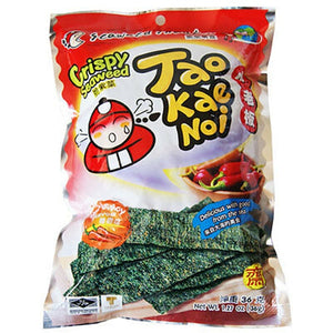 TKN CRISPY SEAWEED/SPICY
小老闆脆紫菜/香辣