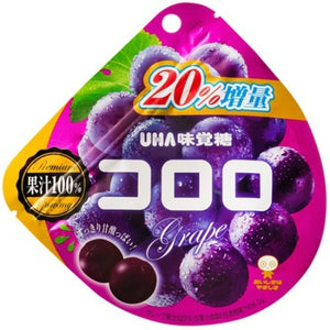 UHA MIKAKUTO KORORO GRAPE
UHA味覺 葡萄軟糖