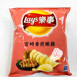 LAY'S POTATO CHIPS MIYAKI FRIED CH 樂事大波浪宮崎香煎嫩雞味