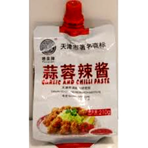 PENQUAN GARLIC & CHILI PASTE 噴泉老天津蒜蓉辣醬