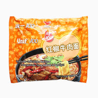 TUNG-I UNIF SPICY BEEF NOODLES統一  紅椒牛肉麵(包)