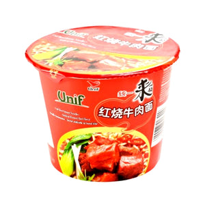 UNIF ROASTED BEEF NOODLES 統一紅燒牛肉碗麵