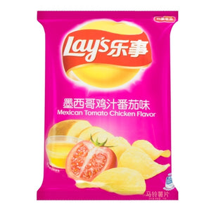 POTATO CHIP MEXICAN CHICKEN TOM(BIG BAG) 樂事薯片墨西哥雞汁番茄味（大）