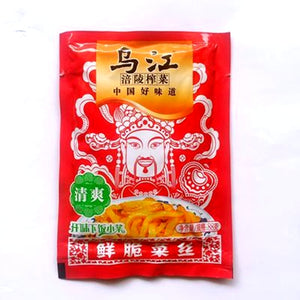 WUJIANG PRESERVED MUSTARD 烏江涪陵鮮脆菜絲