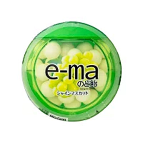 UHA E-MA SWEET CANDY SHINE MUSCAT FLV 味覺E-MA潤喉糖-青葡萄