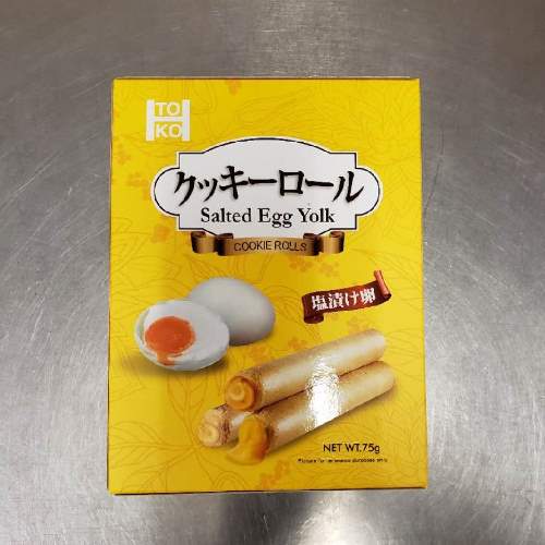 TOKO SALTED EGG YOLK COOKIE ROLL 鹹蛋黃甜心爆爆卷