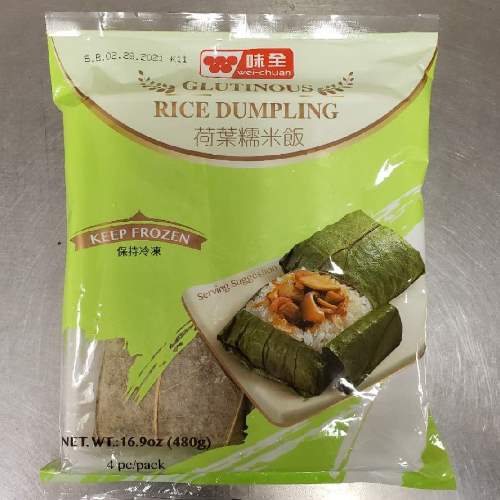 WEI CHUAN GLUTINOUS RICE DUMPLING 味全荷香糯米饭